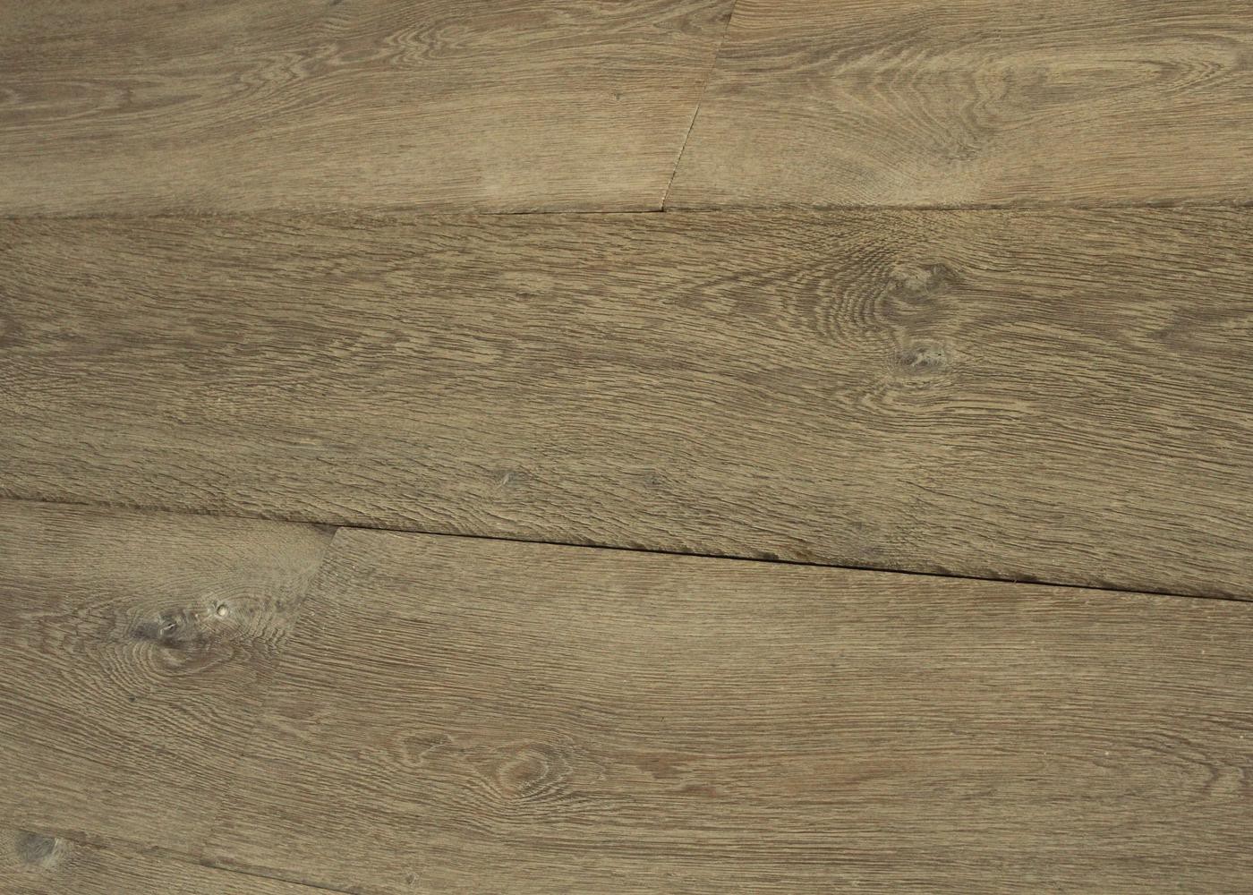 Lot 402 - 20.1 m2 - Plancher chêne massif chêne avec patine antiquaire Vieilli Huile aqua 22x220-300x1500-2500