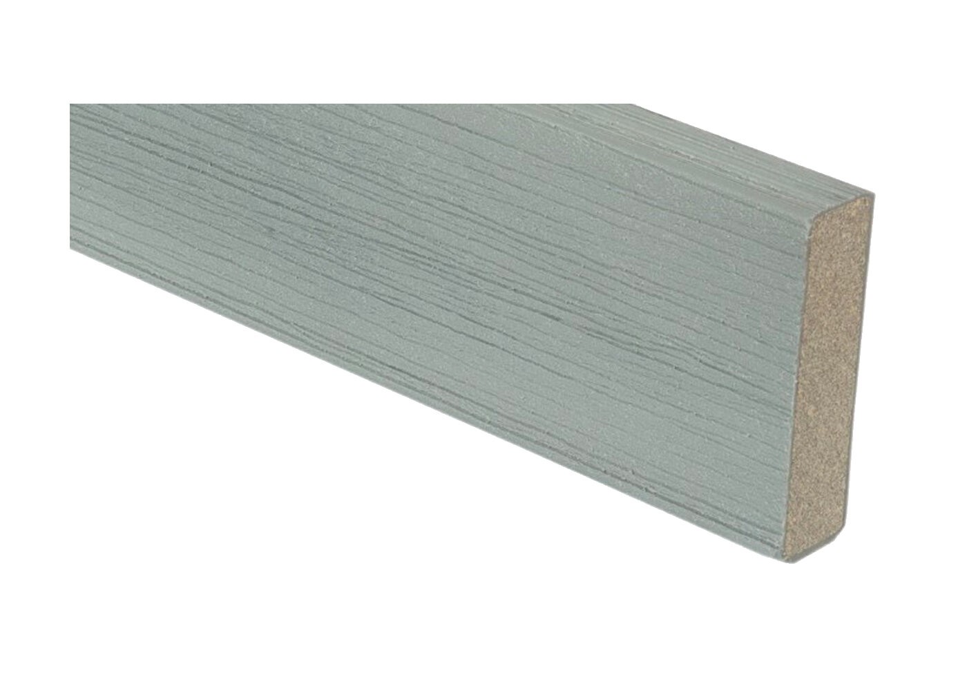 Jupe de finition bois composite co-extrudé Gris Belem 20x70x2000