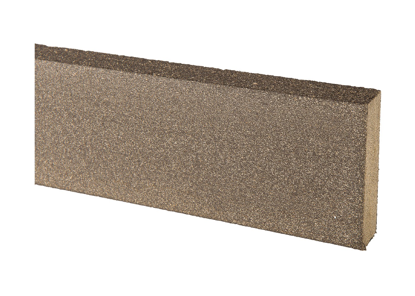 Jupe De Finition Bois Composite Teinte Gris Anthracite 20x70x2000