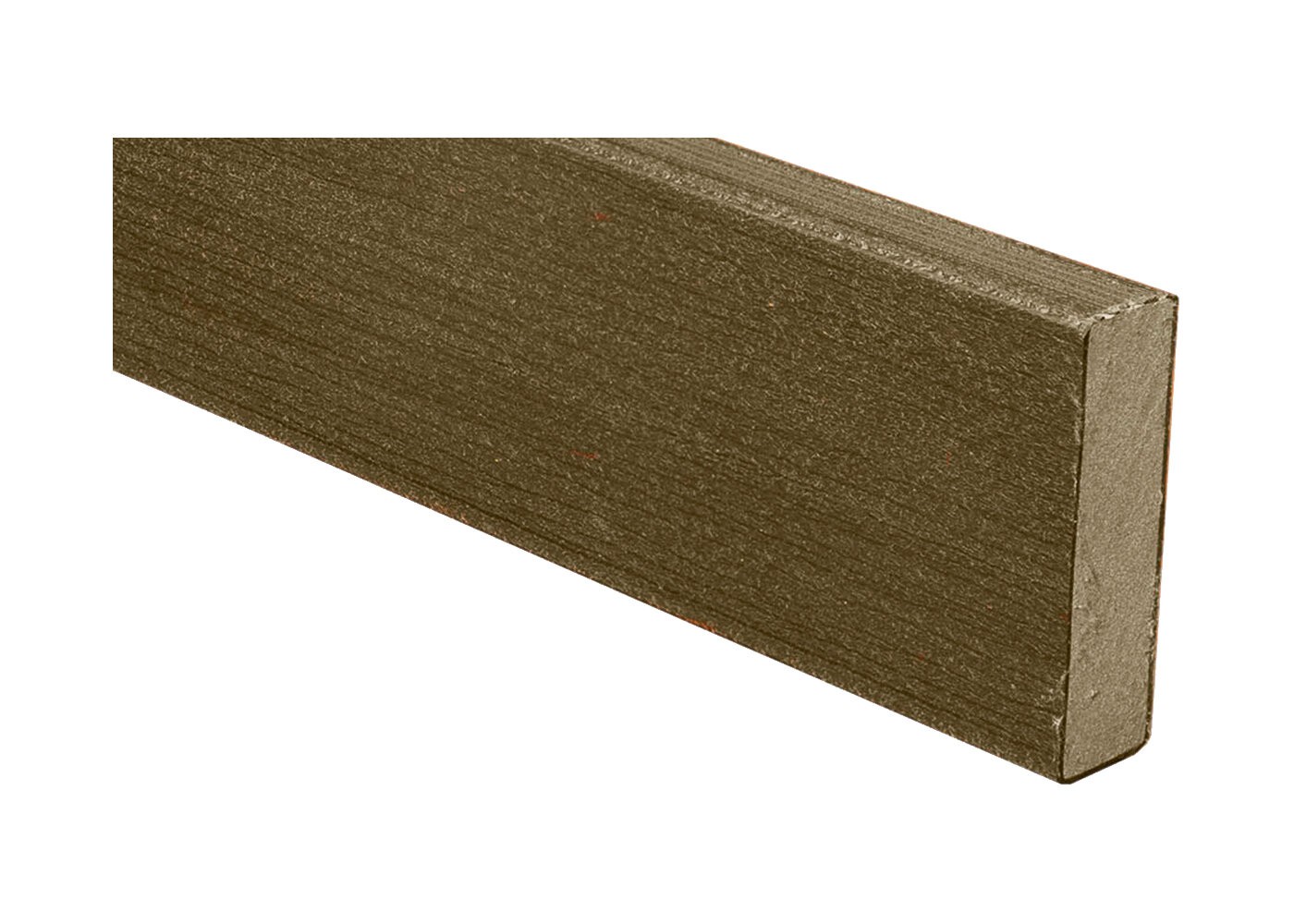 Jupe de finition bois composite co-extrudé Gris Cayenne 20x70x2000