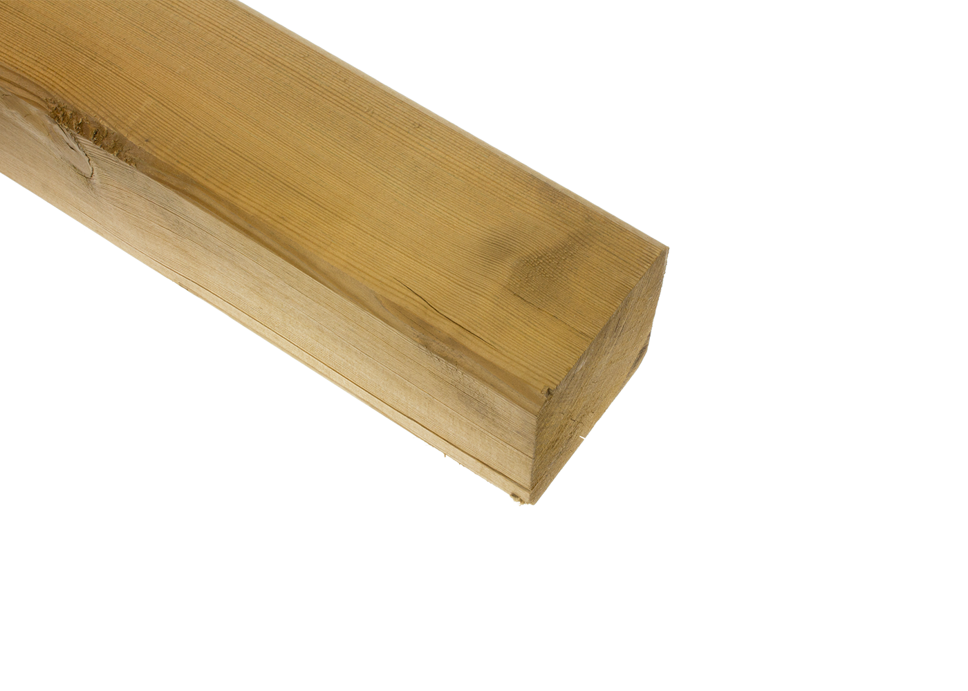 Poteau Pin Sylvestre Traitement Autoclave Vert 145x145x4000