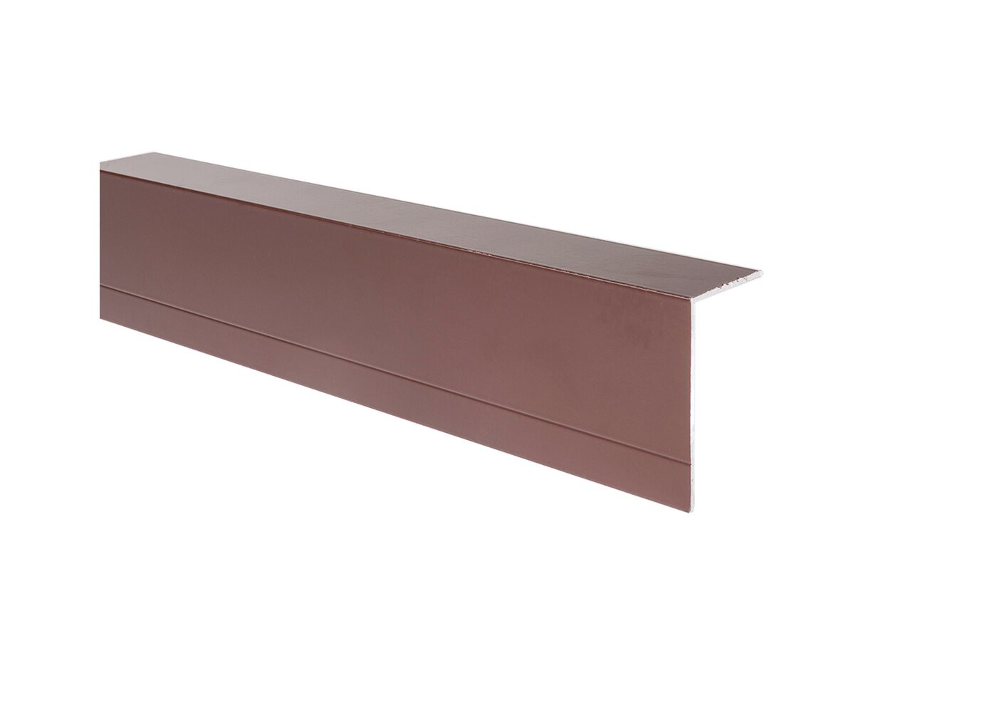 Corni&egrave;re pour bardage ext&eacute;rieur composite claire-voie Brun Fonc&eacute; Brun Fonc&eacute;