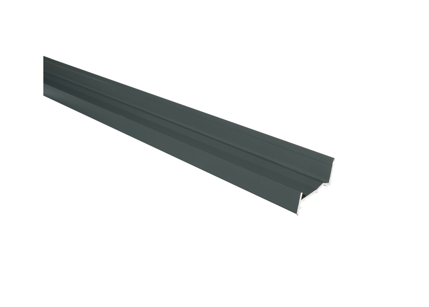 Profil&eacute; d&eacute;but et fin pour bardage ext&eacute;rieur composite claire-voie Gris Anthracite Gris Anthracite