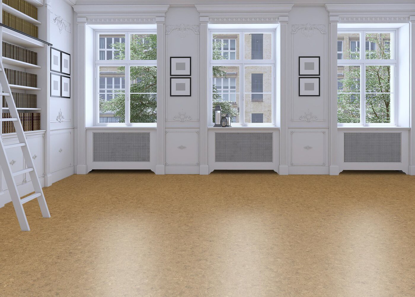 Sol liège Grain 2 Naturel 4x300x600