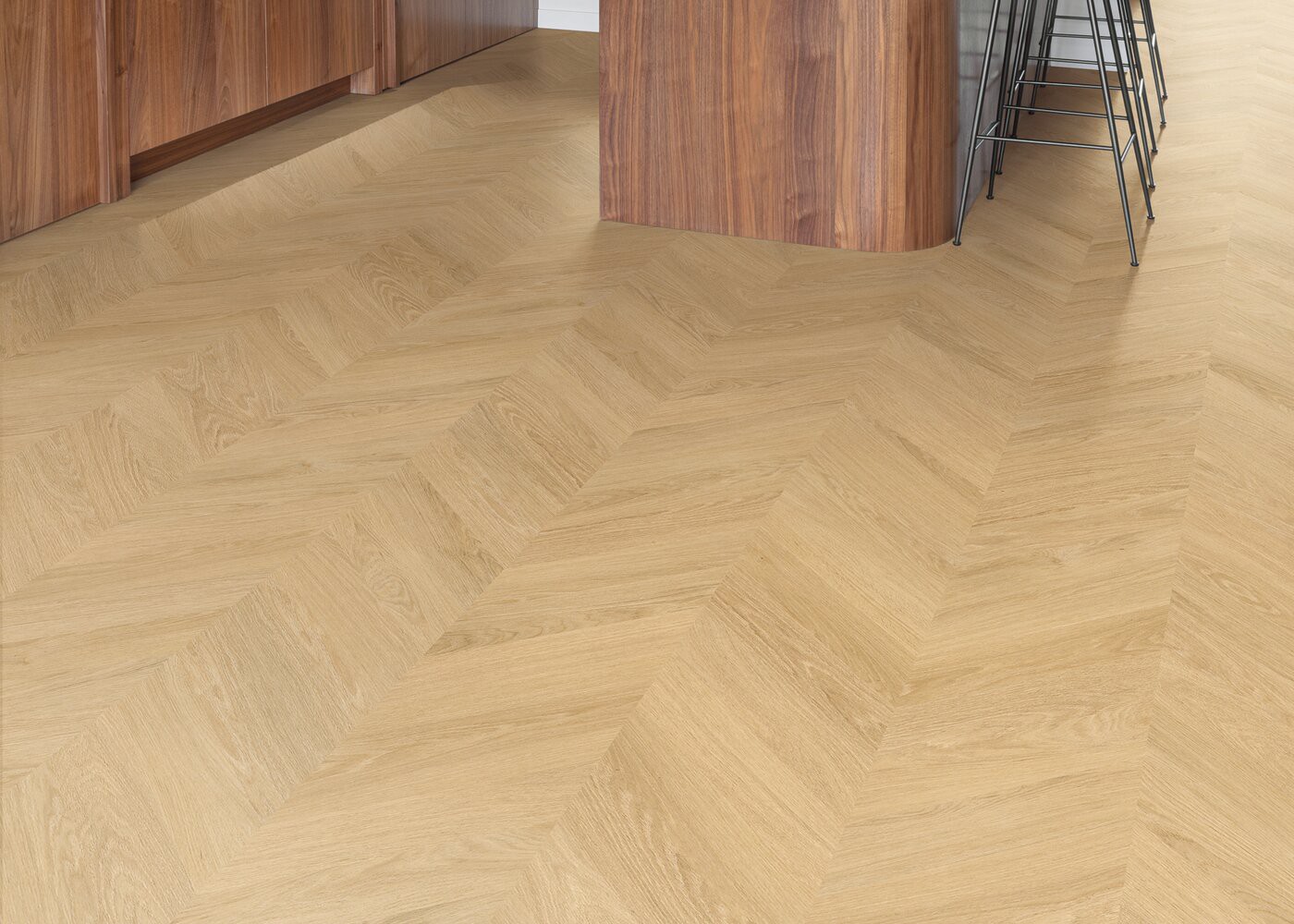 Vinyle rigide Ch&ecirc;ne passage commercial Point de Hongrie Ch&ecirc;ne Rocky 6x305x1293