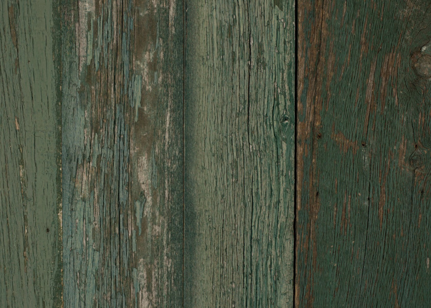 Bardage Monolame Bois Us Chant Ancien Campagne Vieilli Peinture D' Origine Vert Léger - Fsc (stock Limité) 15-26x100-200x1200-1800