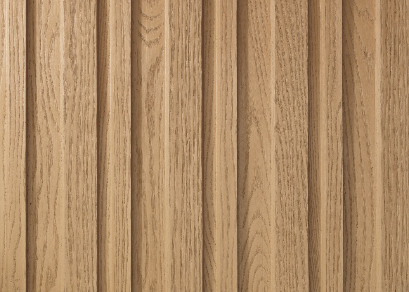 Bardage ext&eacute;rieur composite min&eacute;ral &agrave; recouvrement Ch&ecirc;ne Dor&eacute; 26x200x3600