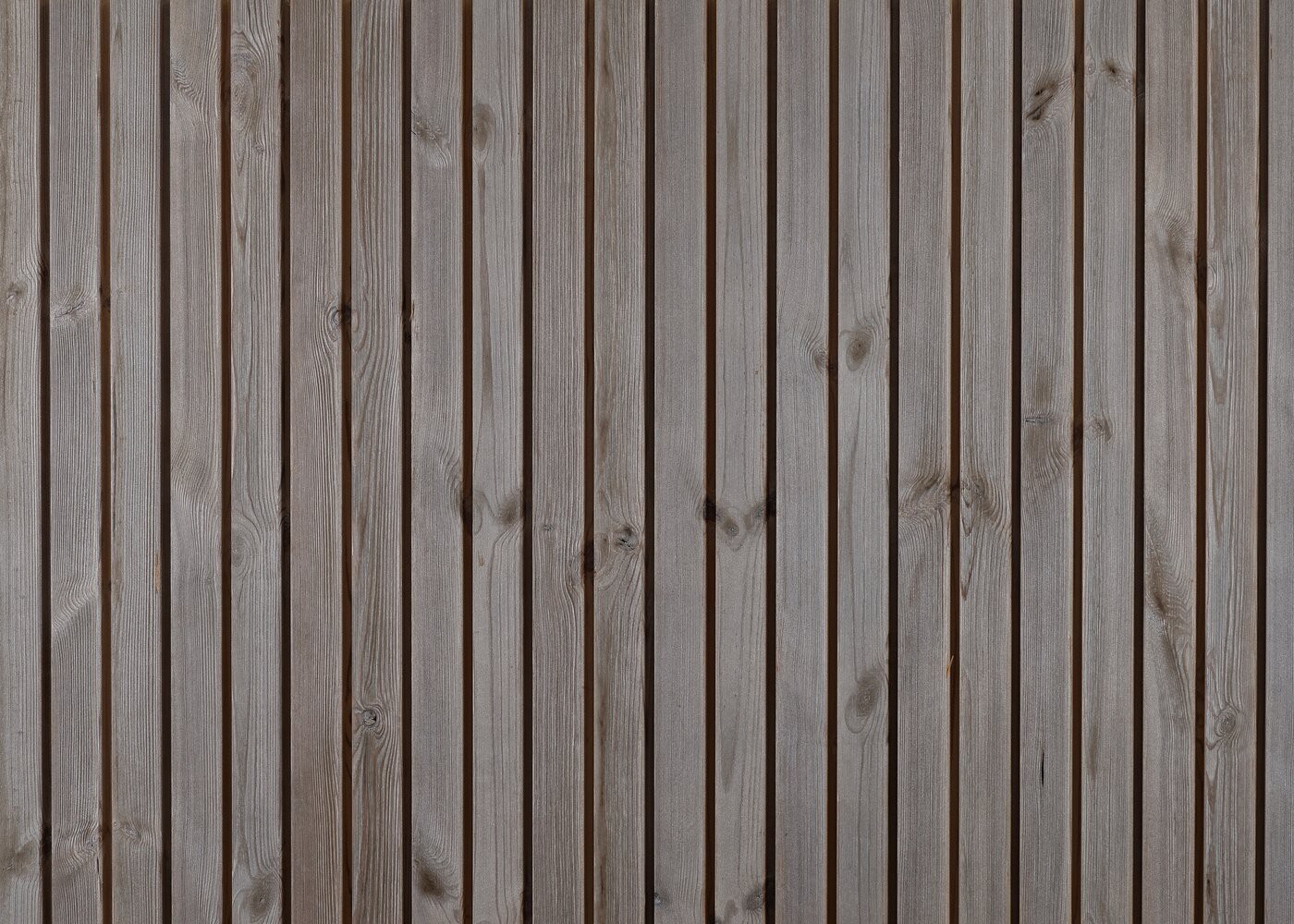 Bardage ext&eacute;rieur Pin du Nord thermo faux claire-voie Engelberg 27x125x4500