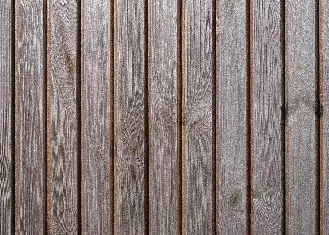 Bardage ext&eacute;rieur Pin du Nord thermo faux claire-voie Engelberg 27x125x4500