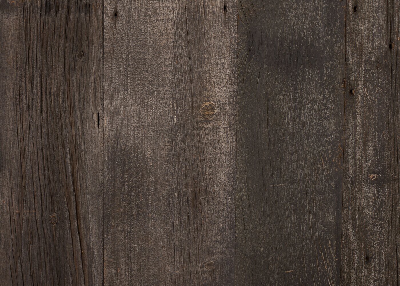 Bardage Monolame Bois Us Chant Ancien Campagne Vieilli Peinture D'Origine Noir Léger - Fsc 15-26x100-200x1200-1800