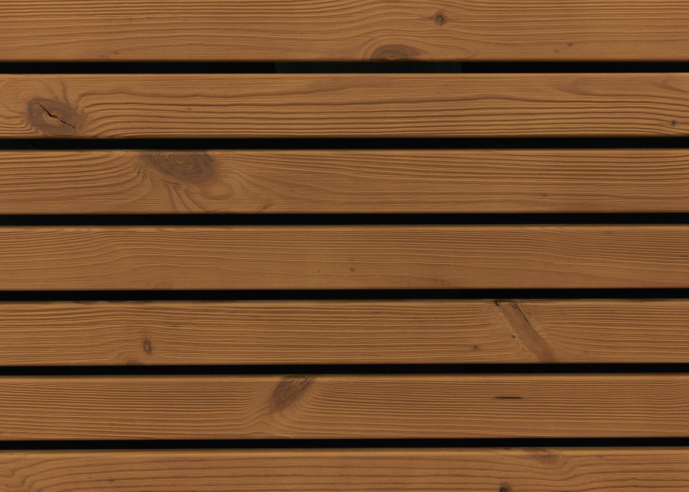 Bardage extérieur Pin du Nord thermo claire voie trapèze Göteborg 20x65x3900