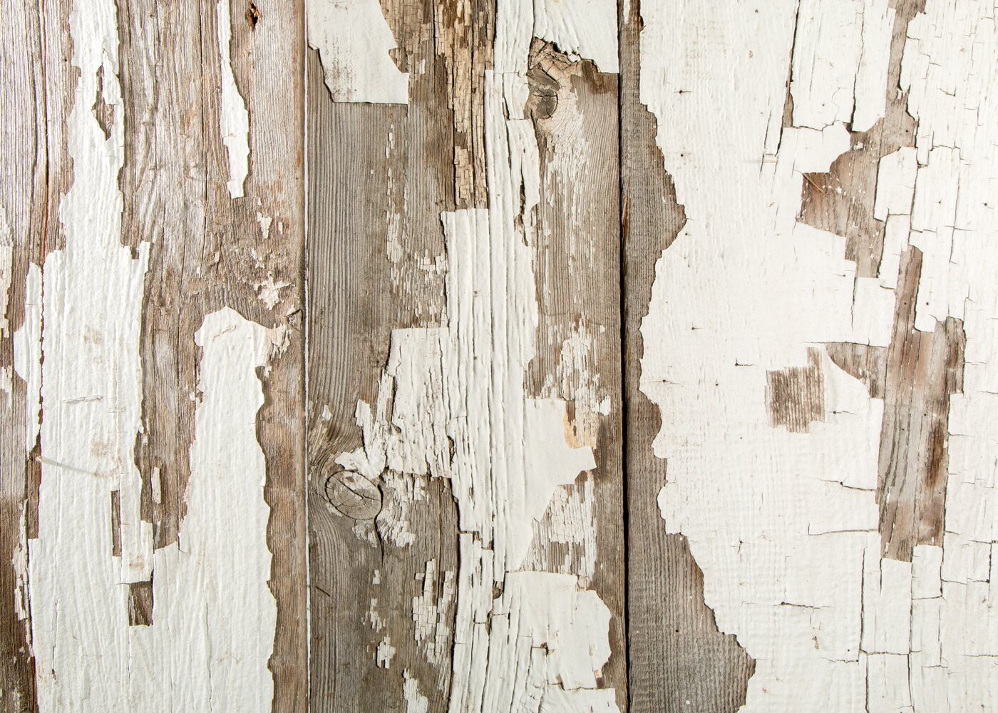 Bardage Monolame Bois Us Chant Ancien Campagne Vieilli Peinture d'Origine Blanc Léger 15-26x100-200x1200-1800
