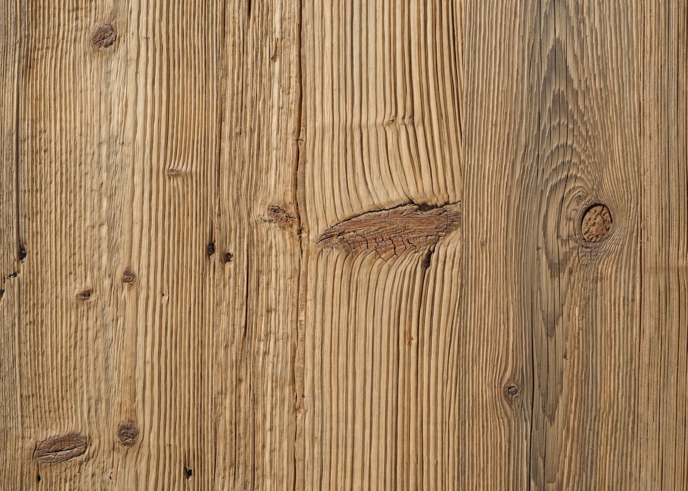 Bardage bois européen chant anciens campagne vieilli Marron Clair Brossé brut 15-30x100-300x2000-4000