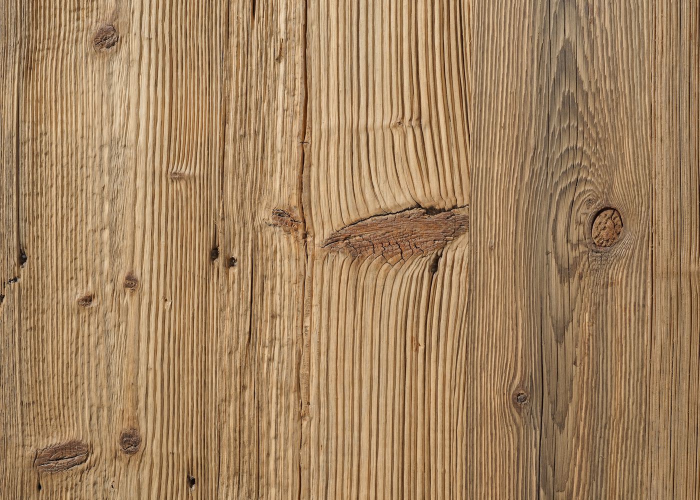Panneaux 3 plis bois européen matière vieilli marron brut 1 face plaquée 20x1220x2500