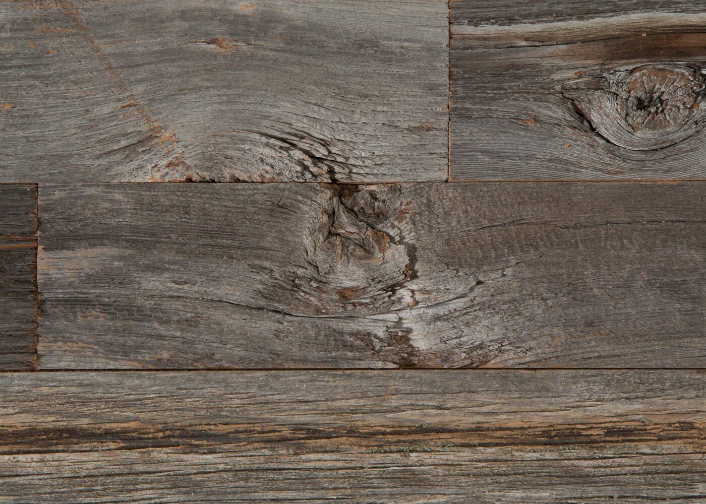 Bardage Monolame Bois Us Petit Patchwork Campagne Vieilli Gris - Fsc