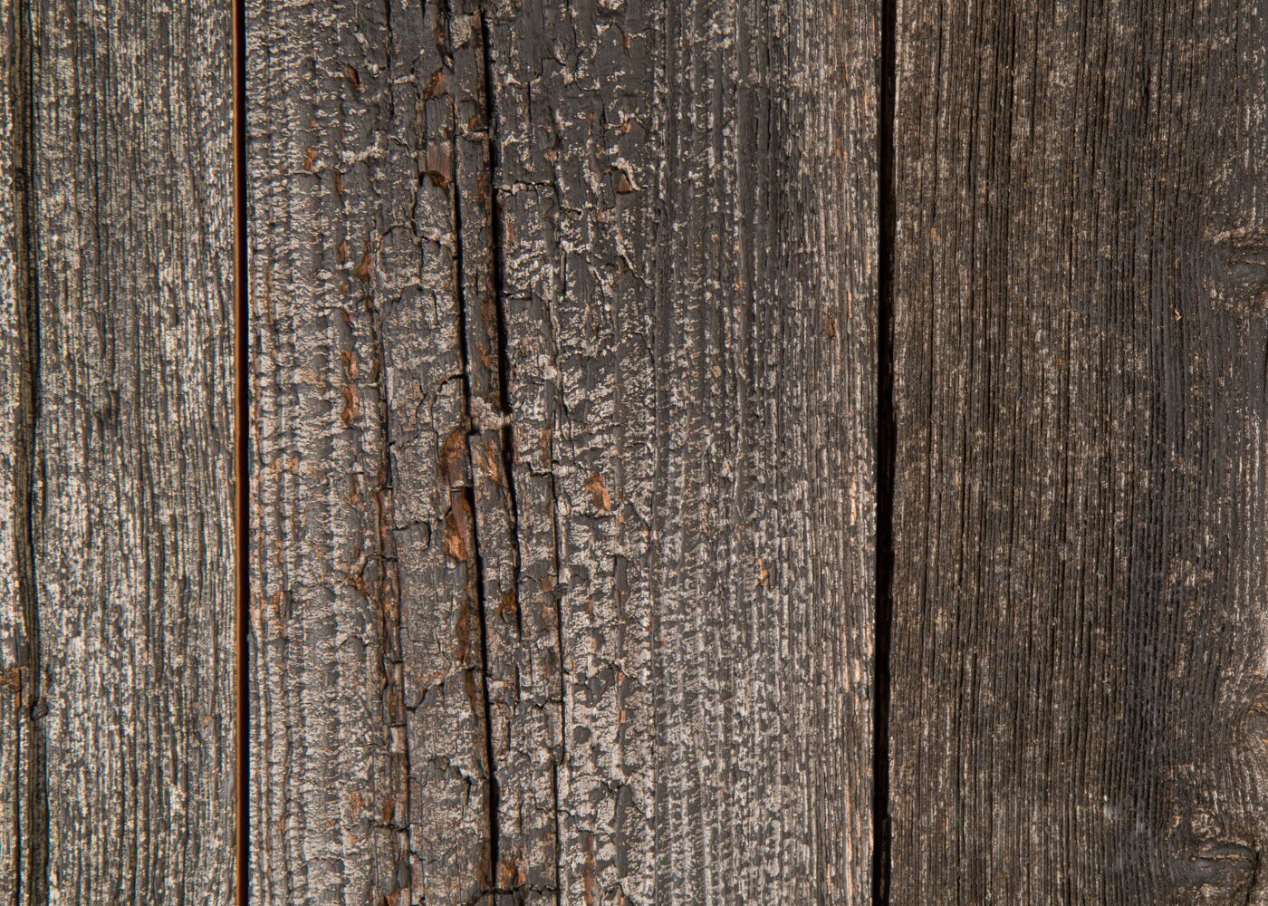 Bardage Monolame Bois Us Chant Ancien Campagne Vieilli Peinture D'Origine Noir Léger - Fsc 15-26x100-200x1200-1800