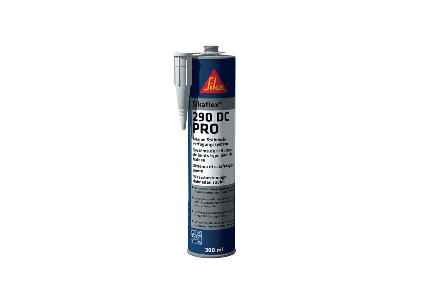 Mastic polyuréthane Joint Pont de Bateau PU Sikaflex-290 DC PRO 300ml