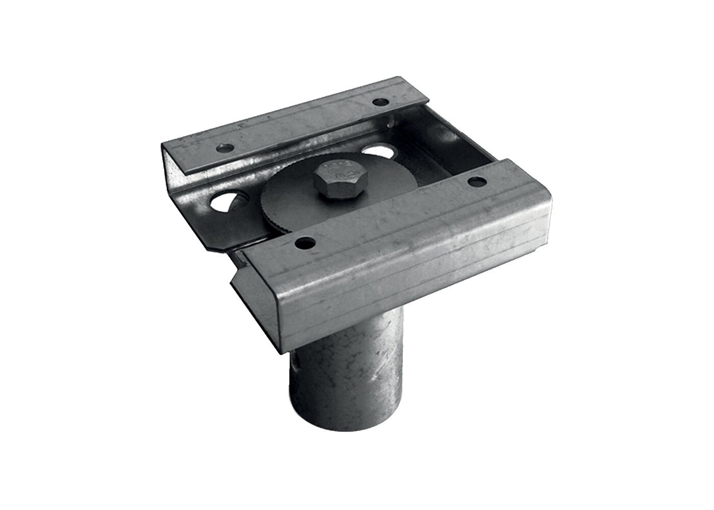 Connecteur en acier galvanise pour structuré bois poteau 140x140