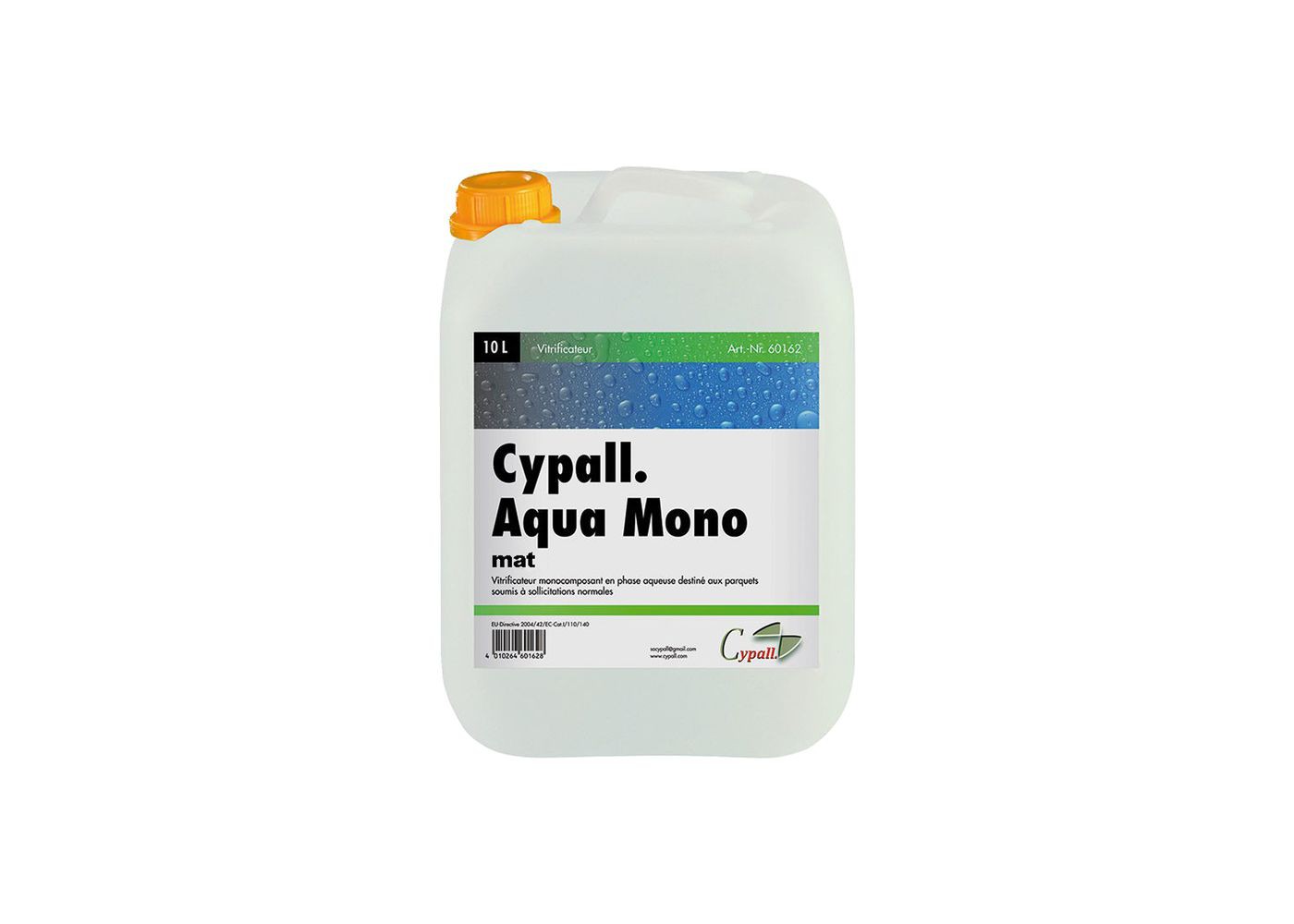Vernis Aqua Mono polyuréthane Cypall Mat - Gloss 22
