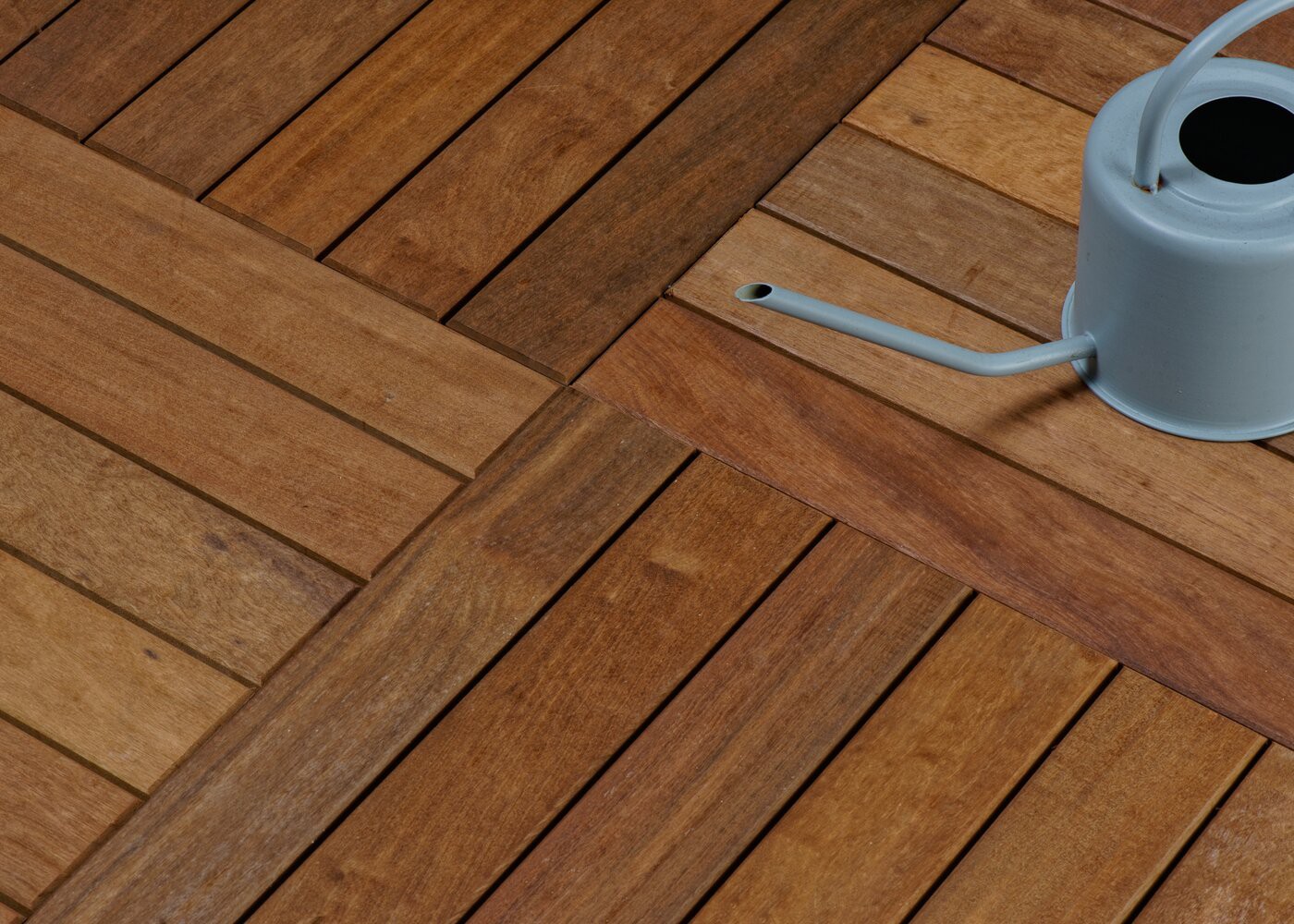 Dalle de terrasse en Itauba courant profil lisse 38x500x500