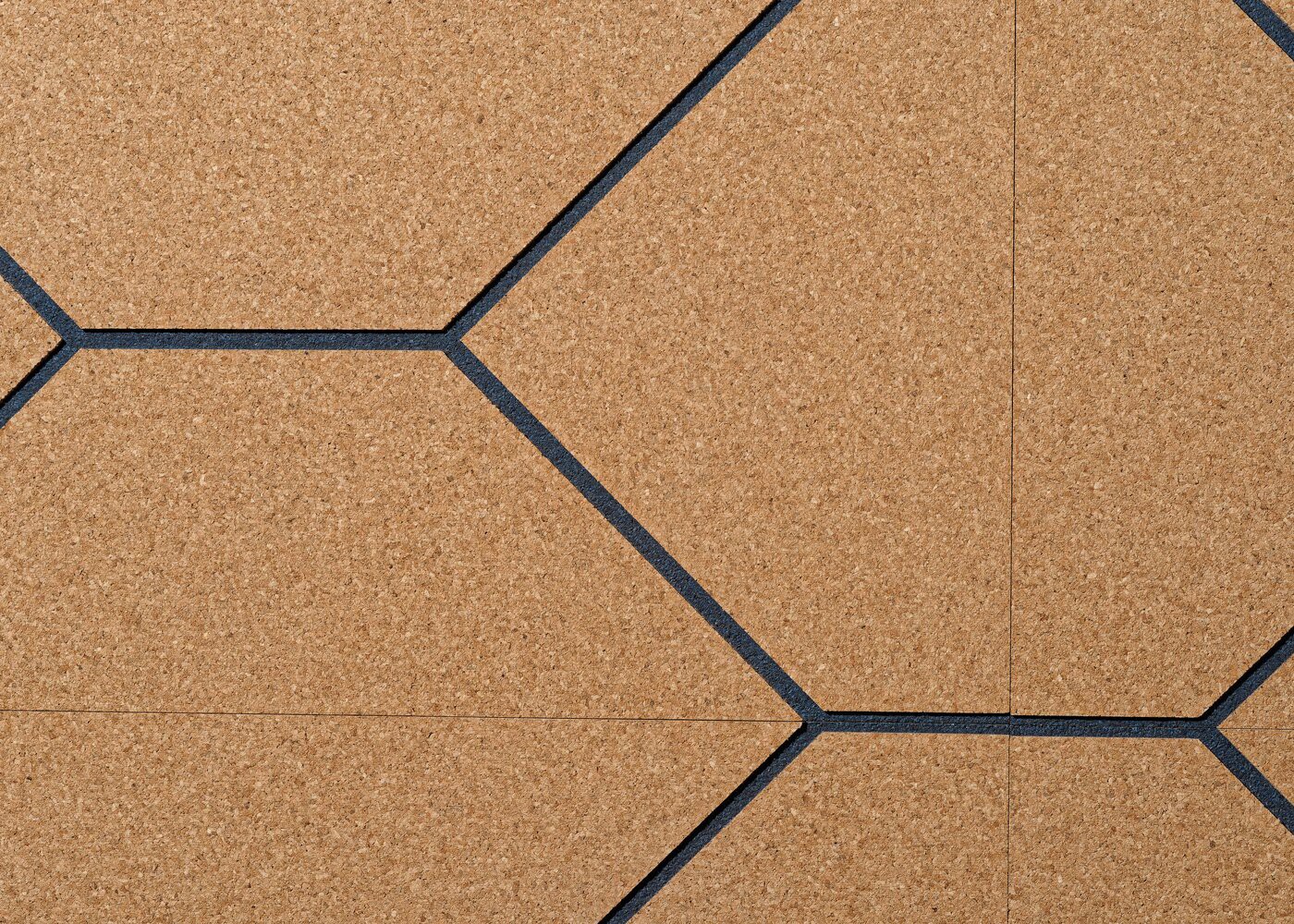 Li&egrave;ge mural Groovy Mad&egrave;re 6x300x600