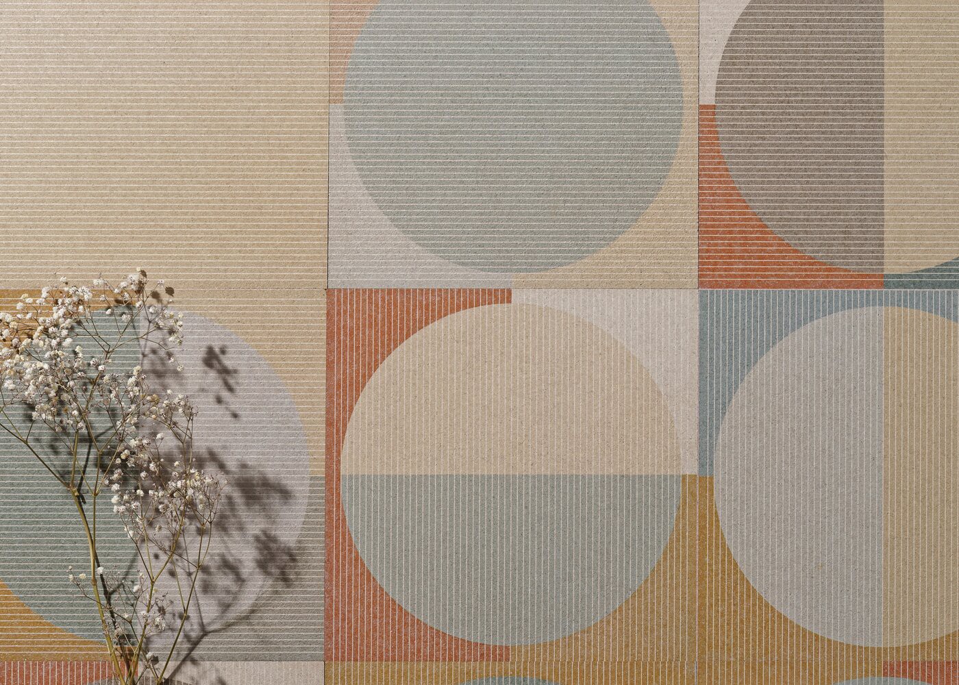 Li&egrave;ge mural Jacky Pink Pop 4x300x300