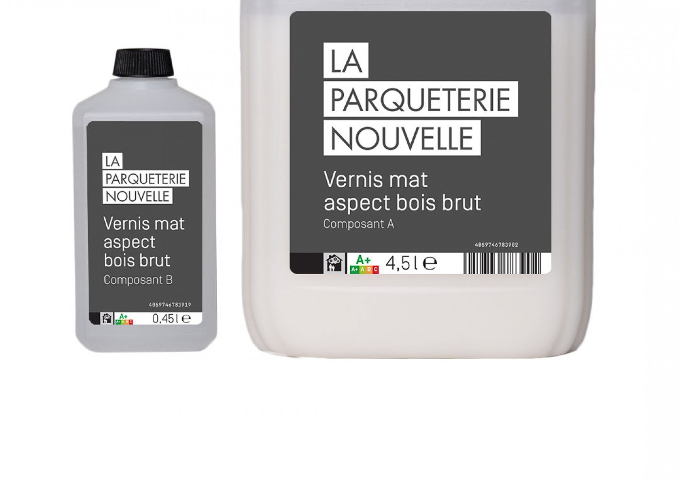 Vernis aqua 2k bicomposant polyurethane verni aspect bois brut La Parqueterie Nouvelle