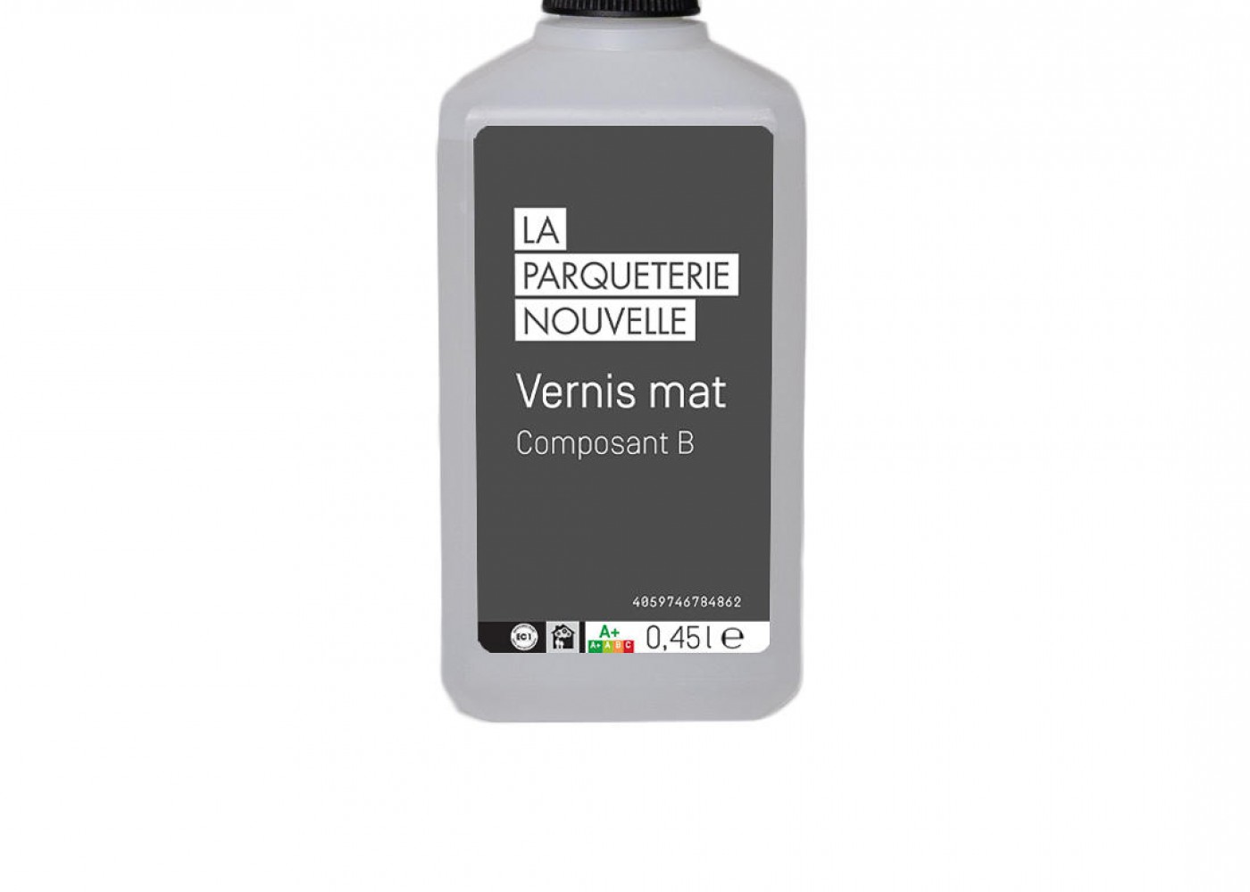 Finition vernis mat La Parqueterie Nouvelle bicomposant polyurethane - 10m2/litre/couche - application en 3 couches
