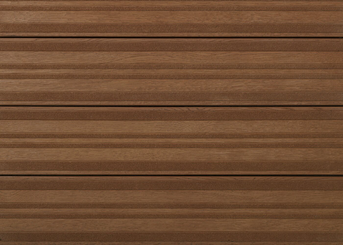 Terrasse composite minéral Grip brossé Chêne Cuivre 32x200x3600