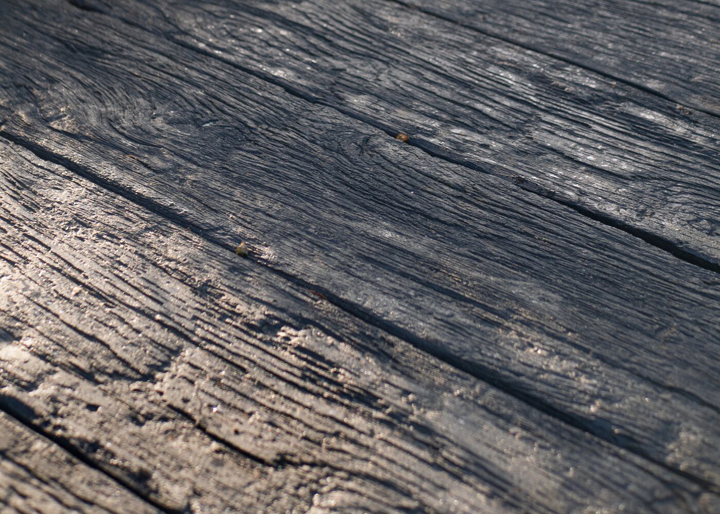 Terrasse composite minéral vieilli Bois Pétrifié 32x200x3600