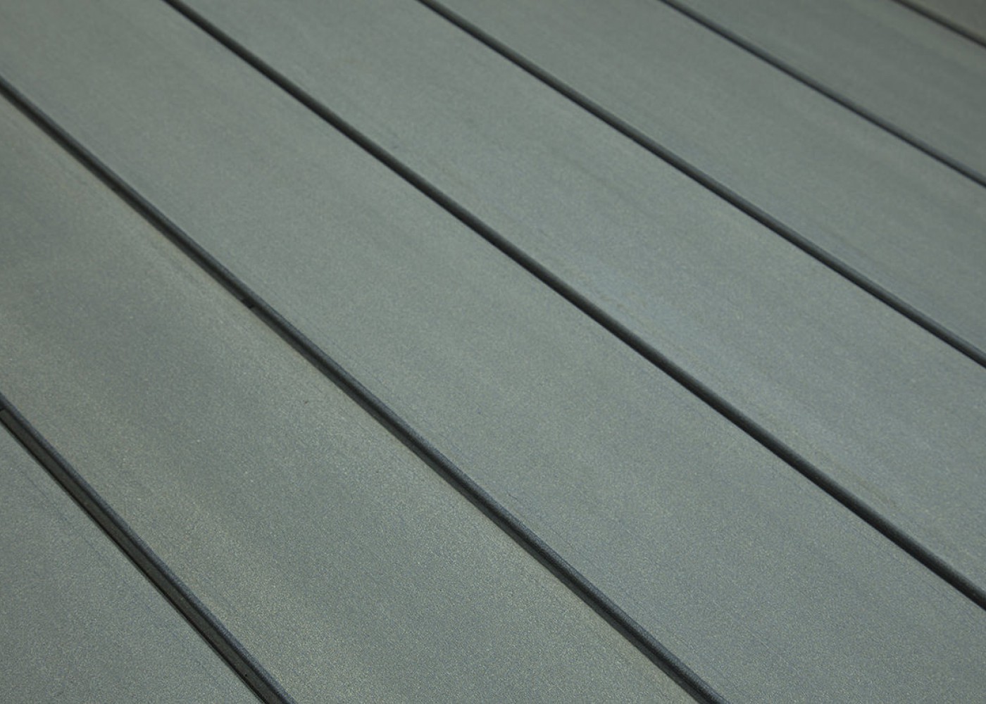 Terrasse composite Elégance fixation invisible Gris Anthracite rainuré 23x138x4000