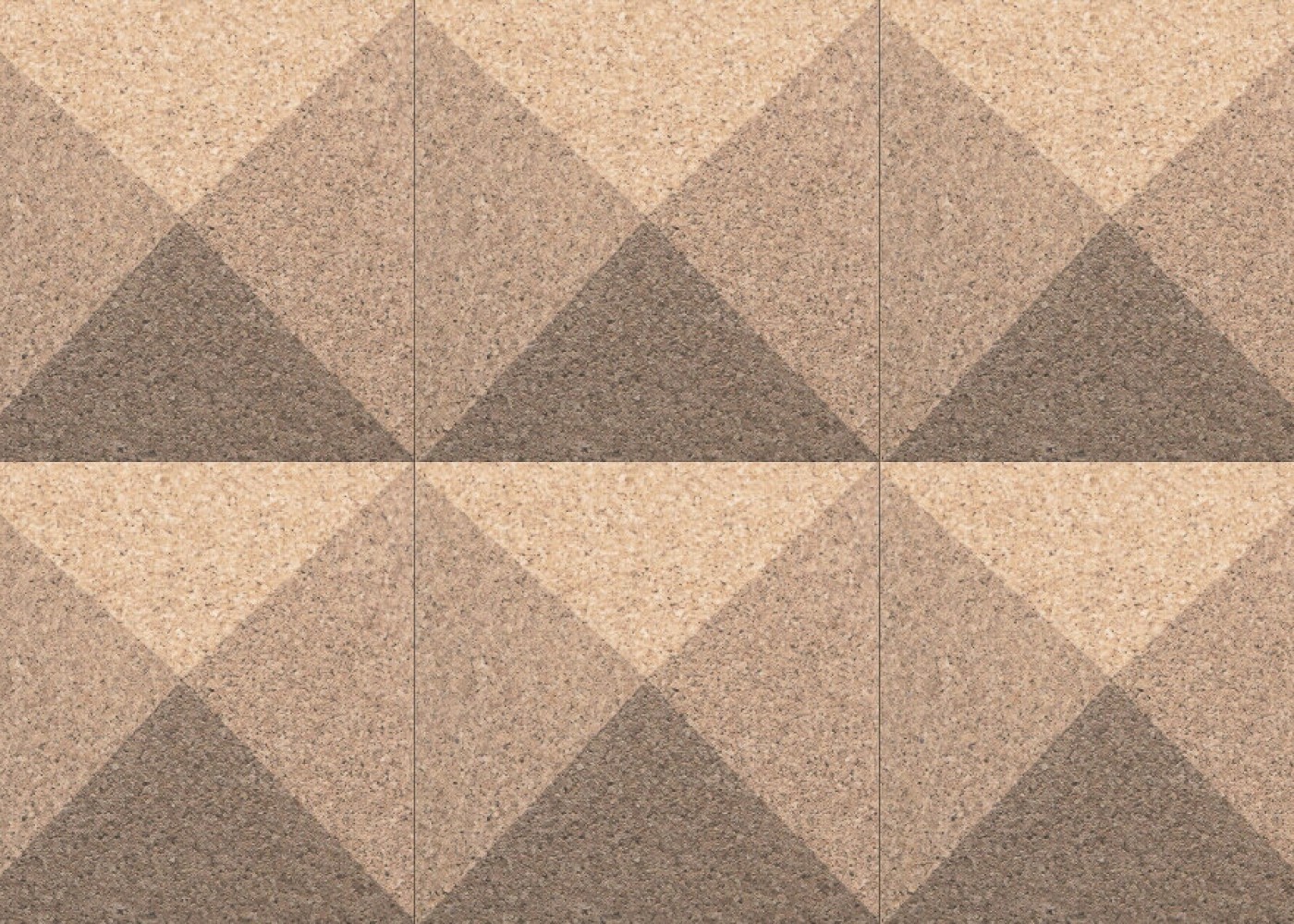 Li&egrave;ge mural 3DForms ERICEIRA Pyramid 30x150x150