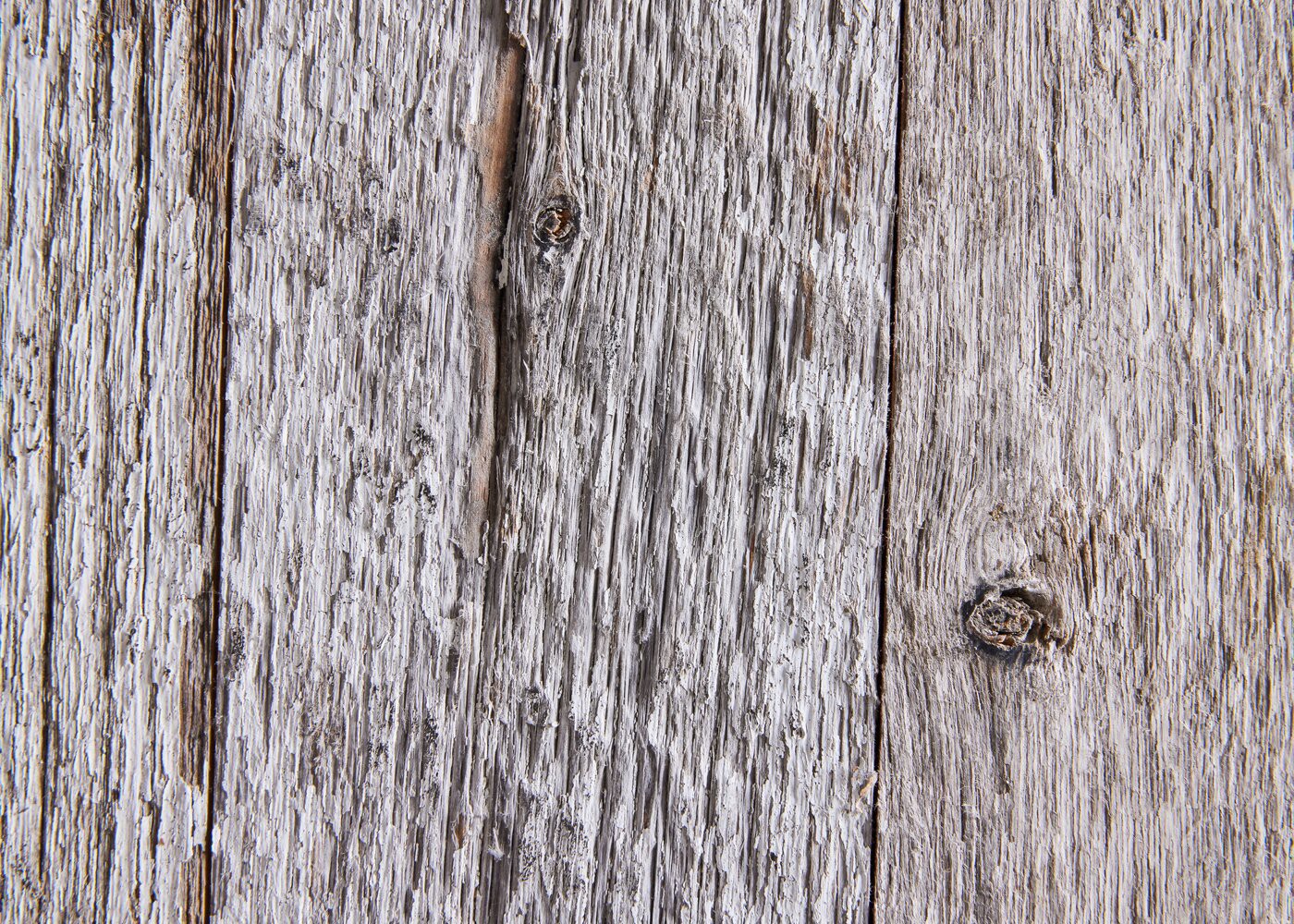 Panneau 3 plis en vieux bois Blanc brut 26x1250x3000