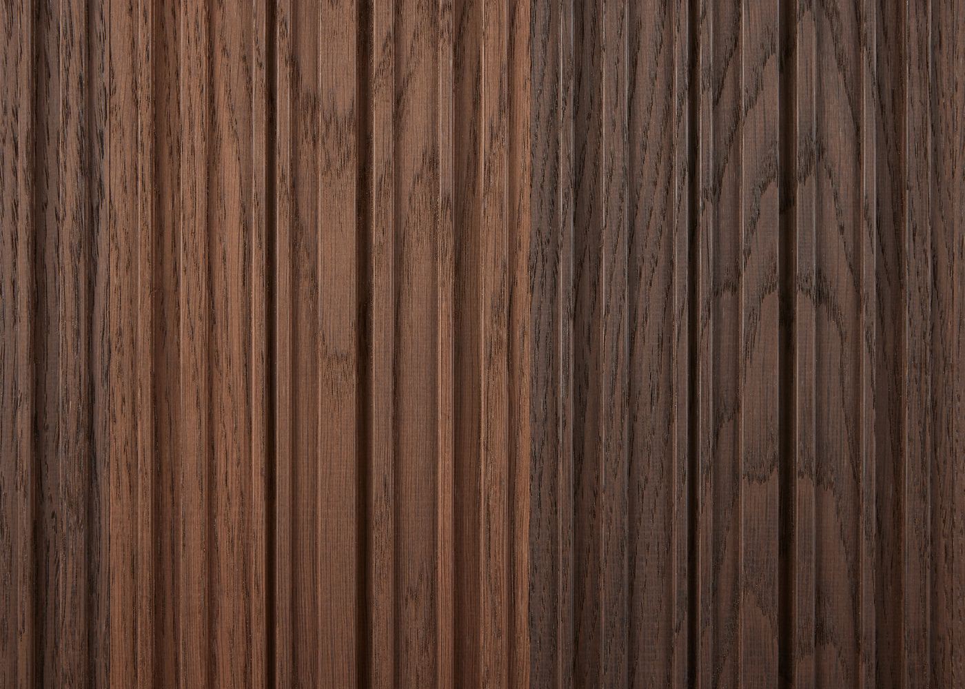Panneau contrecollé décoratif mur ou plafond Chêne thermo profil Lutetia 15x140x2480