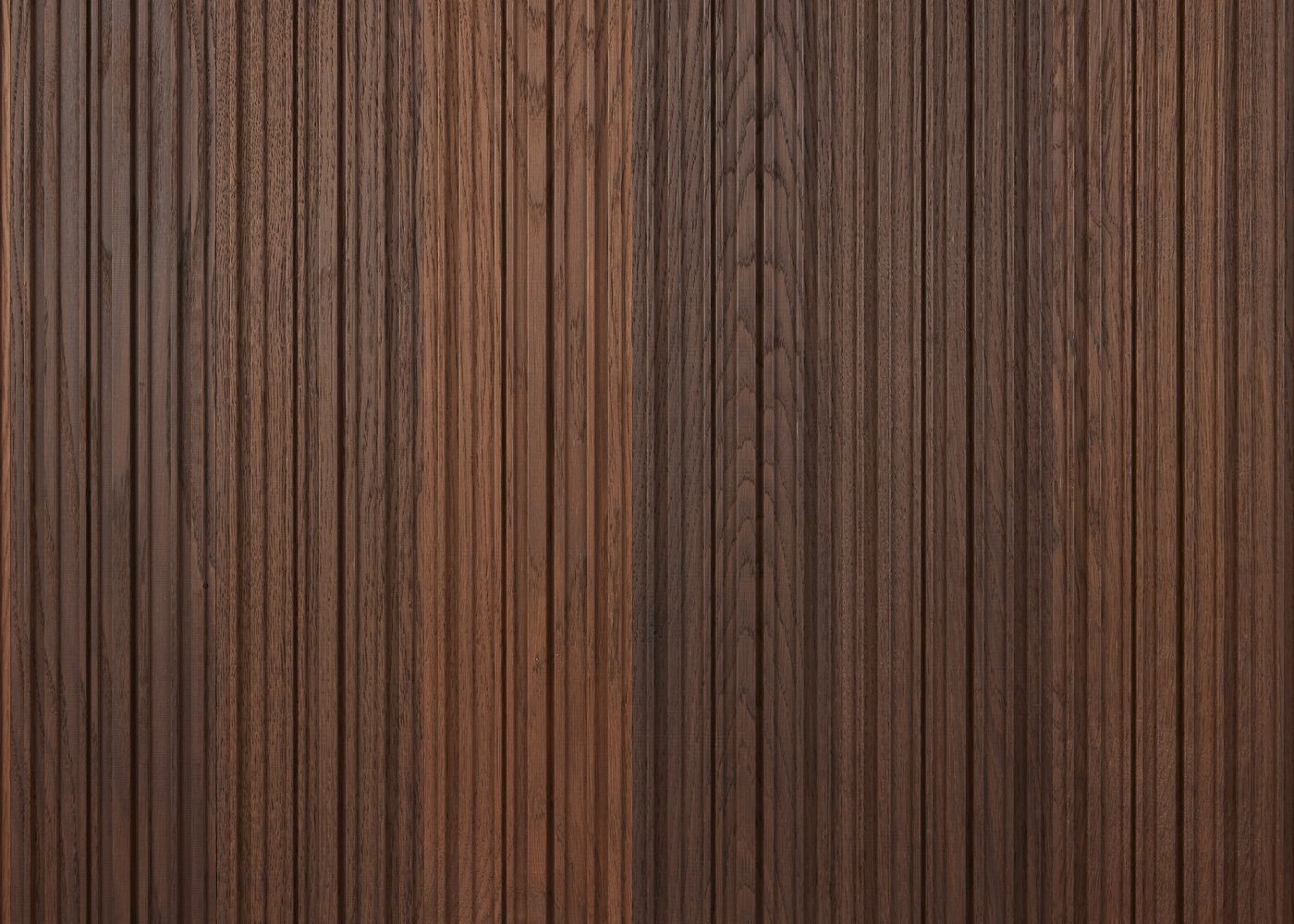 Panneau contrecollé décoratif mur ou plafond Chêne thermo profil Lutetia 15x140x2480