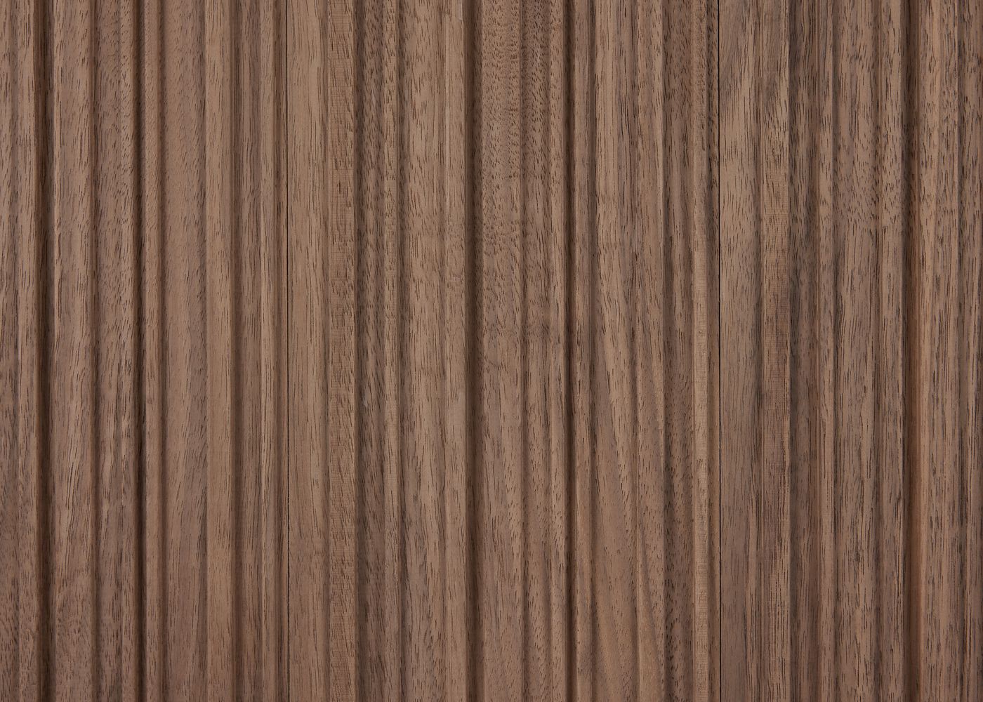 Panneau contrecollé décoratif mur ou plafond Noyer US profil Lutetia 15x140x2480