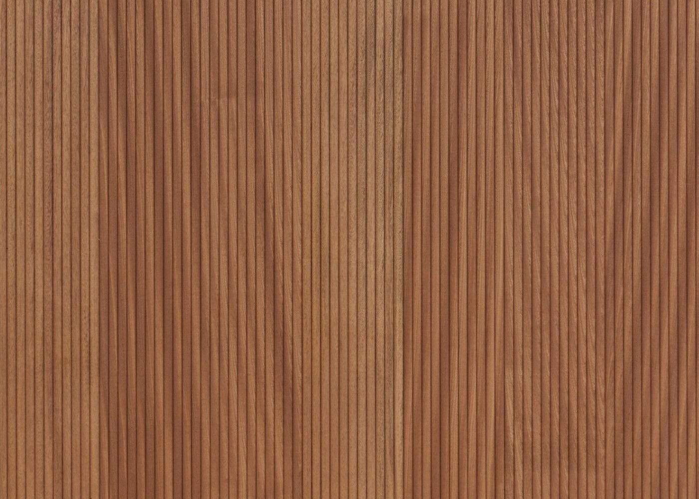 Panneau contrecollé décoratif mur ou plafond Sapelli brut profil Saint-Père 15x140x2480