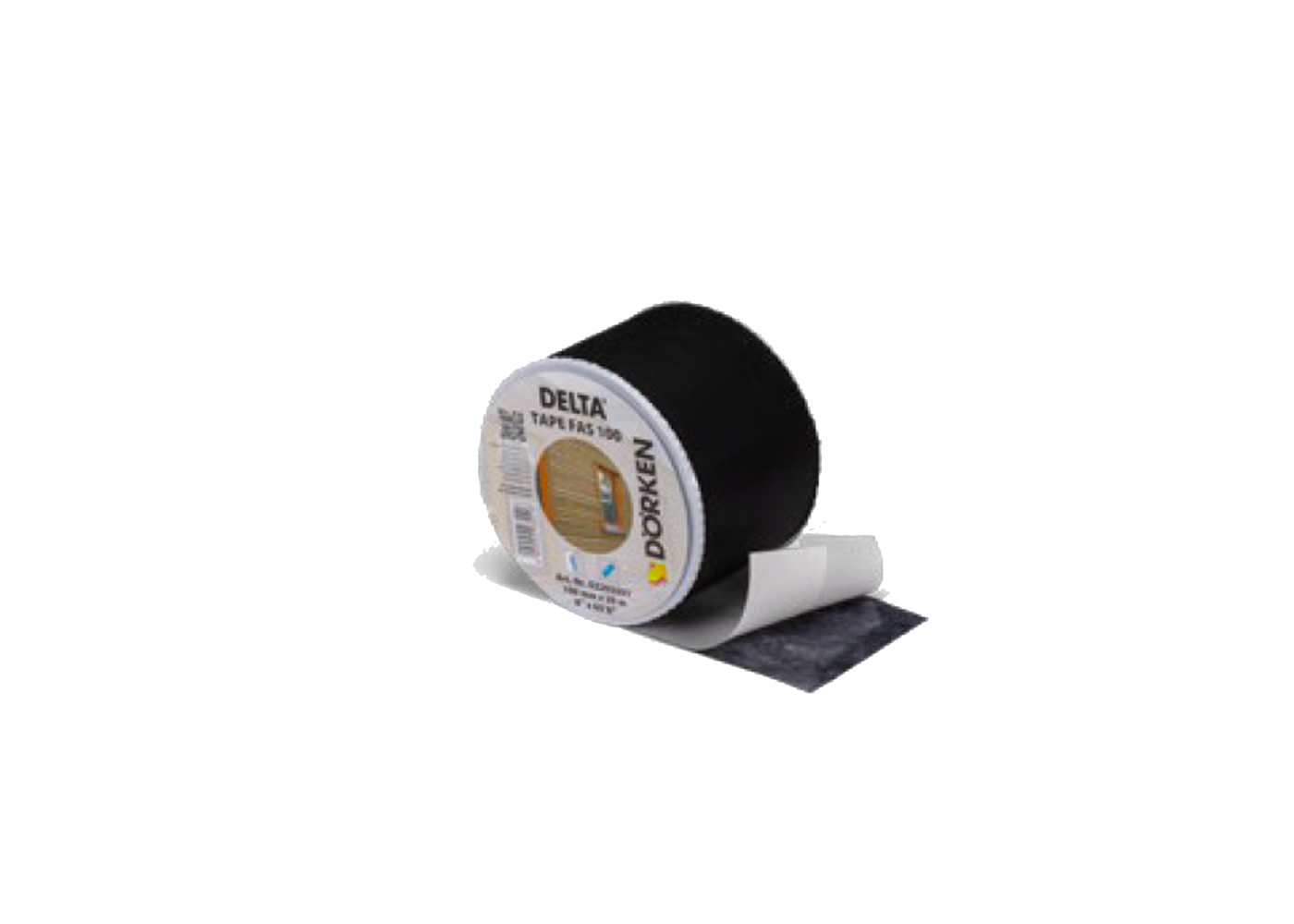 Adhesif noir M1 pour bardage exterieur Delta-Tape Fas 60 mm X 20 m