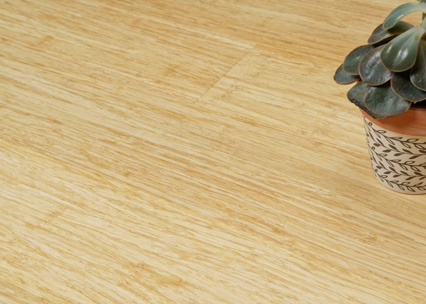 Parquet Contrecollé monolame bambou go4 courant densifie naturel vernis invisible - systeme click