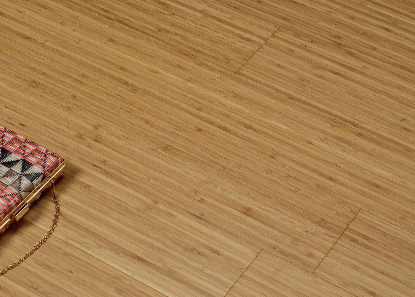 Parquet bambou contrecollé Café Vertical vernis Click 10x128x960