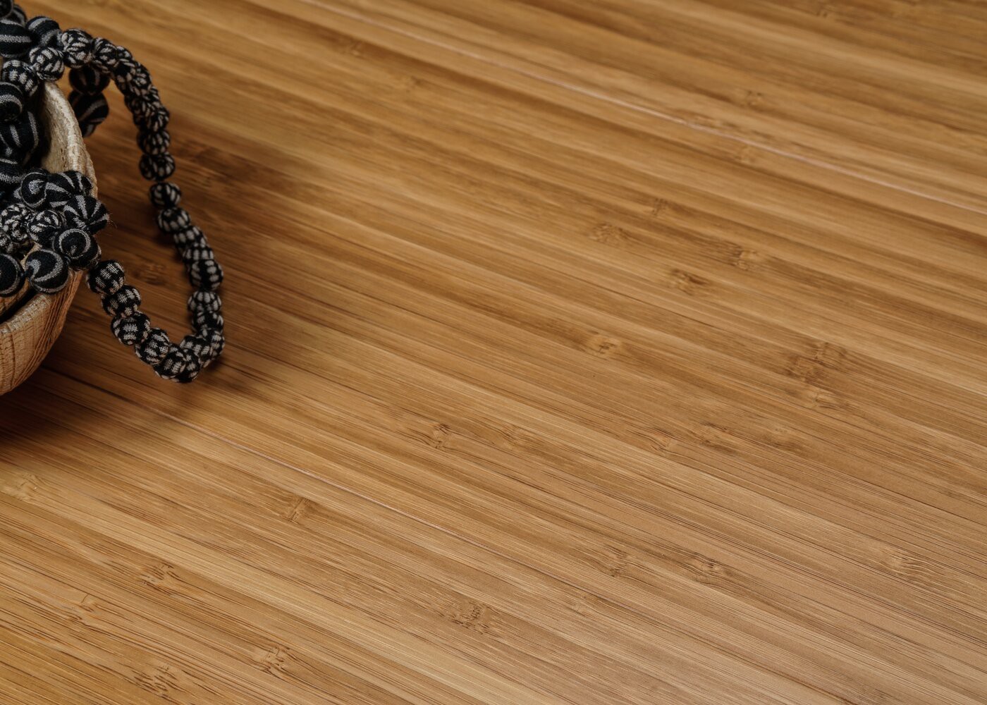 Parquet bambou contrecollé Café Vertical vernis Click 10x128x960