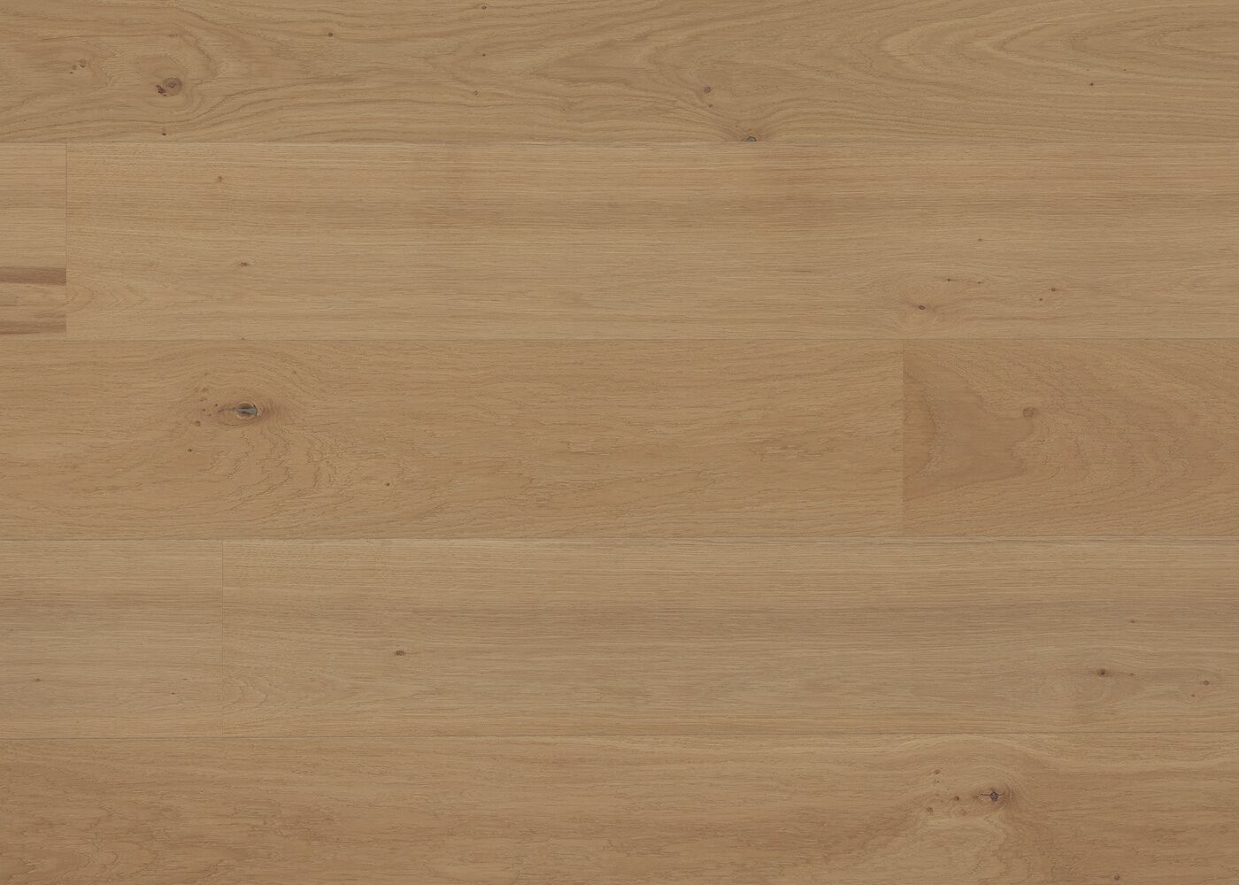 Parquet ch&ecirc;ne contrecoll&eacute; Go2 Click 5g (noeuds de 25 &agrave; 40 mm, tol&eacute;rance d'aubier rare) , vernis UV bross&eacute; extra mat Carthag&egrave;ne 14x187x1980