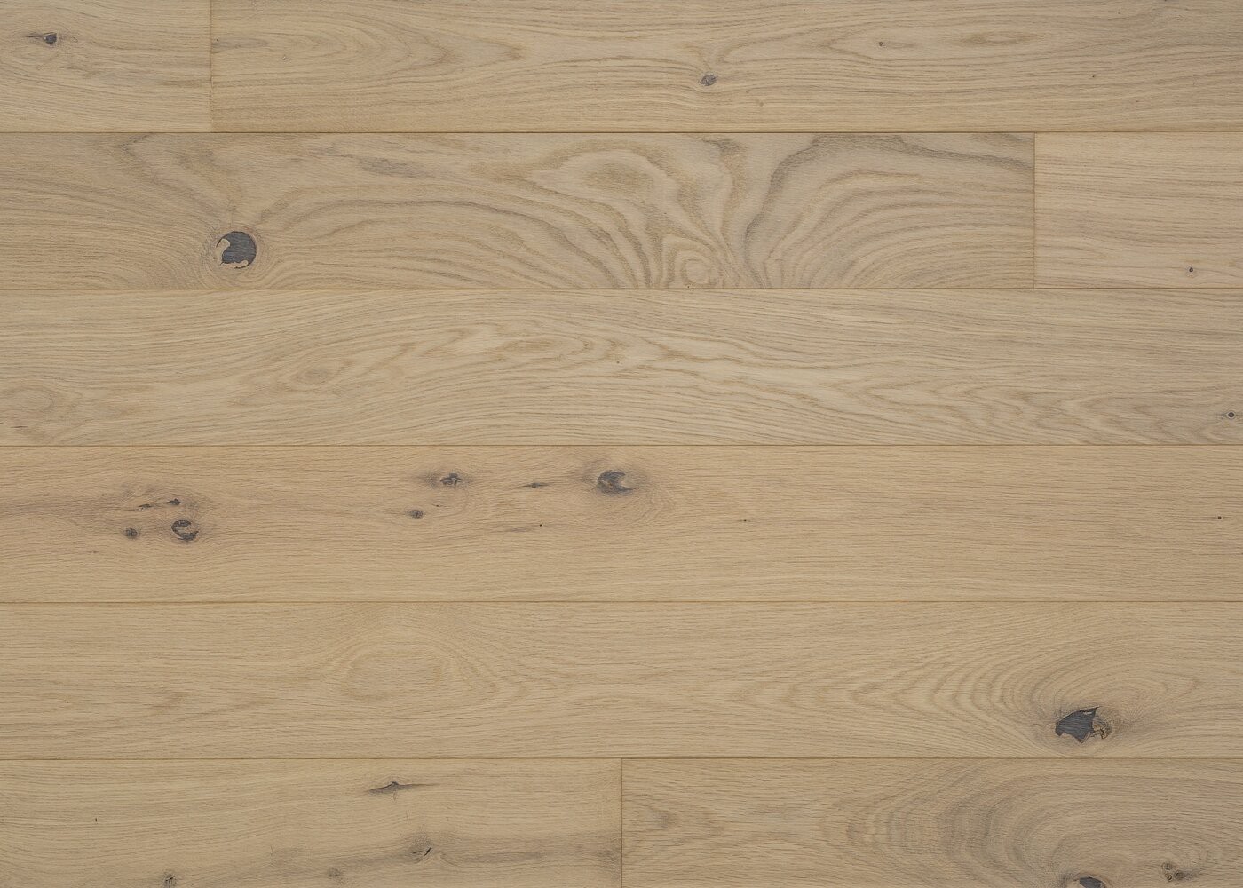 Parquet chêne contrecollé PALERME brossé huile UV Matière Click Unifit-X support HDF 14x148x1185