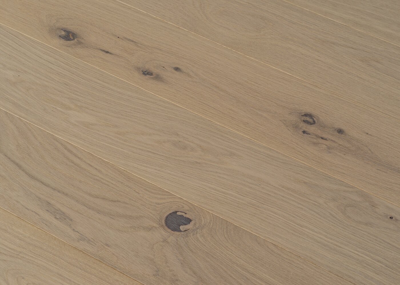 Parquet chêne contrecollé PALERME brossé huile UV Matière Click Unifit-X support HDF 14x148x1185