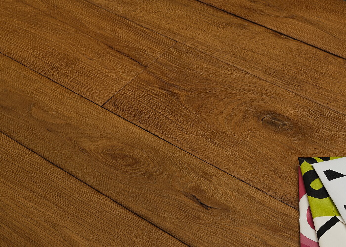 Parquet chêne contrecollé SYRACUSE usé brossé huile aqua 20-22x140/180/220x1800-2700