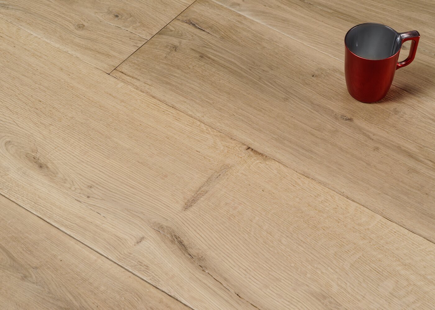 Parquet chêne massif BRADFORD vieilli huile aqua 15x90x1700-2700