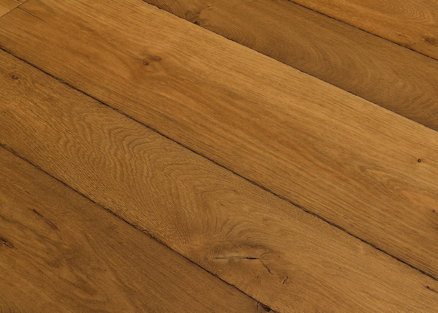 Parquet chêne massif SYRACUSE vieilli huile cire 15x90x1700-2700