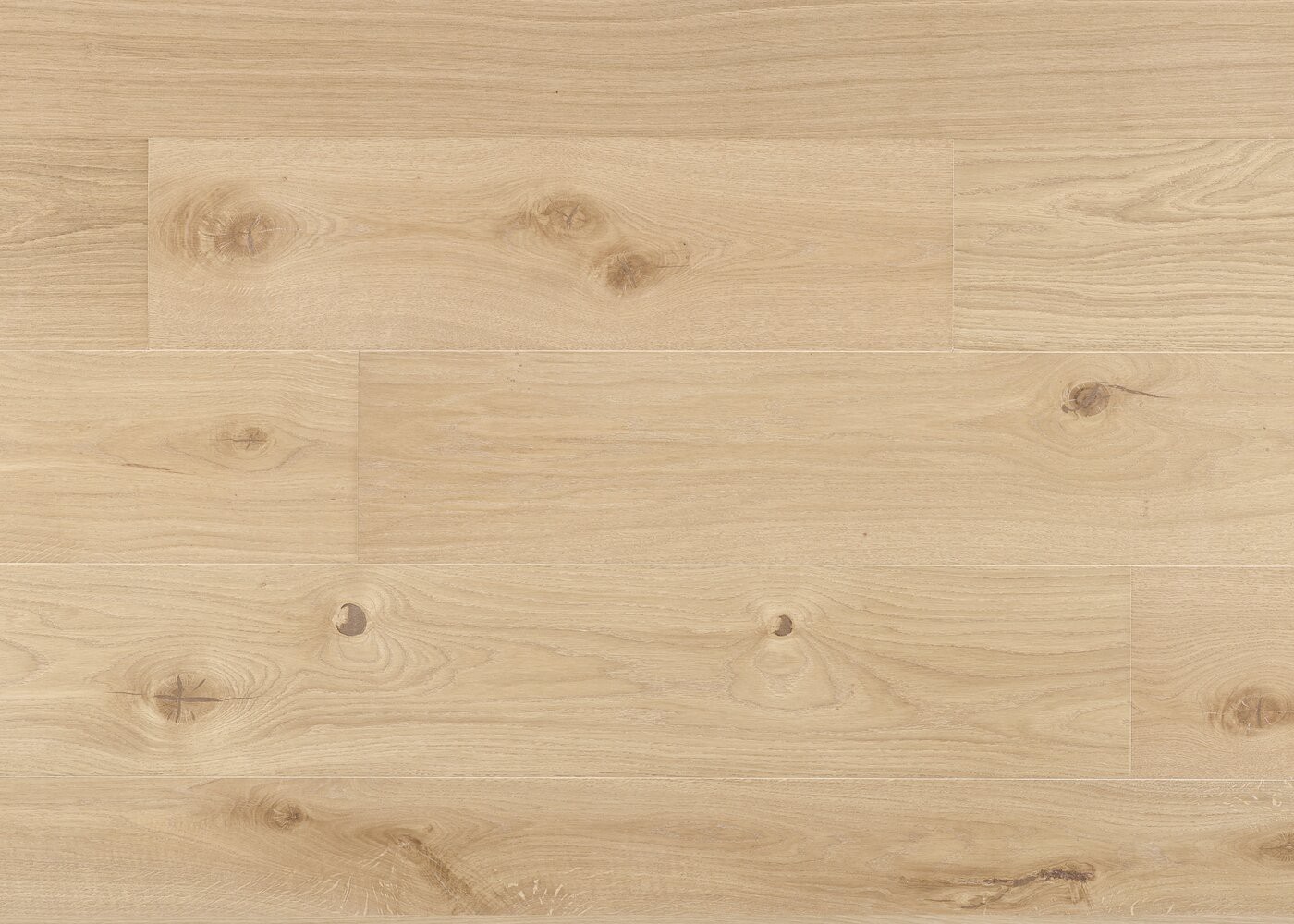 Parquet chêne contrecollé TURIN brossé vernis mat Matière Click Unifit-X support HDF 14x148x1185