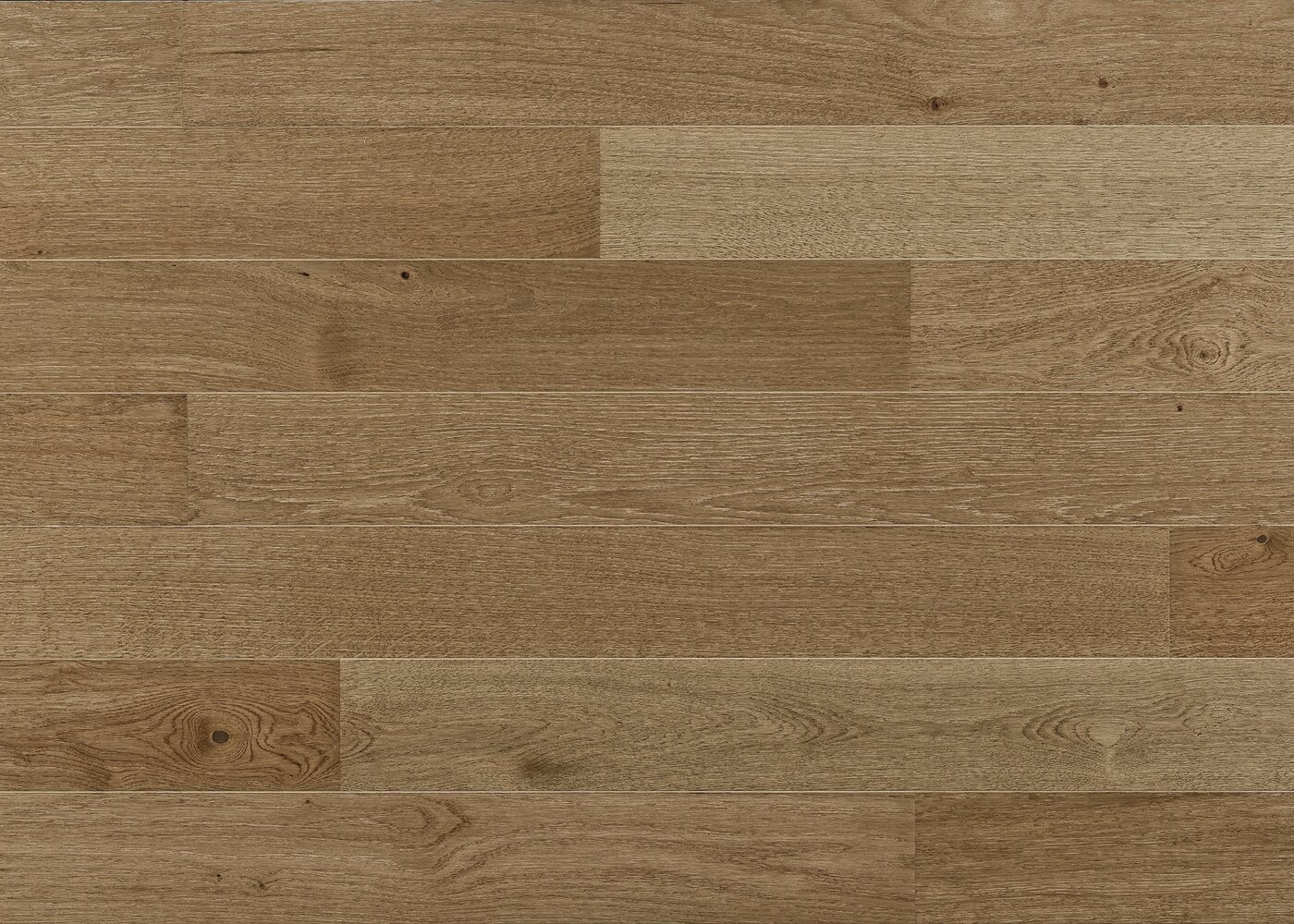 Parquet chêne contrecollé NORWICH brossé vernis mat Elégance Click Unifit-X support HDF 14x148x1185