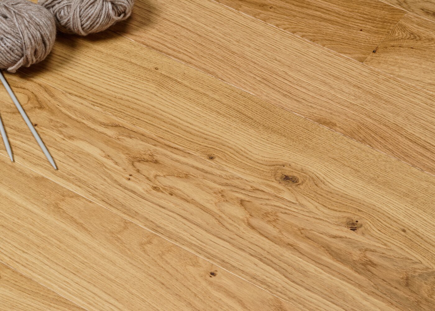 Parquet chêne contrecollé RASPAIL brossé vernis mat Elégance 14x139x1700